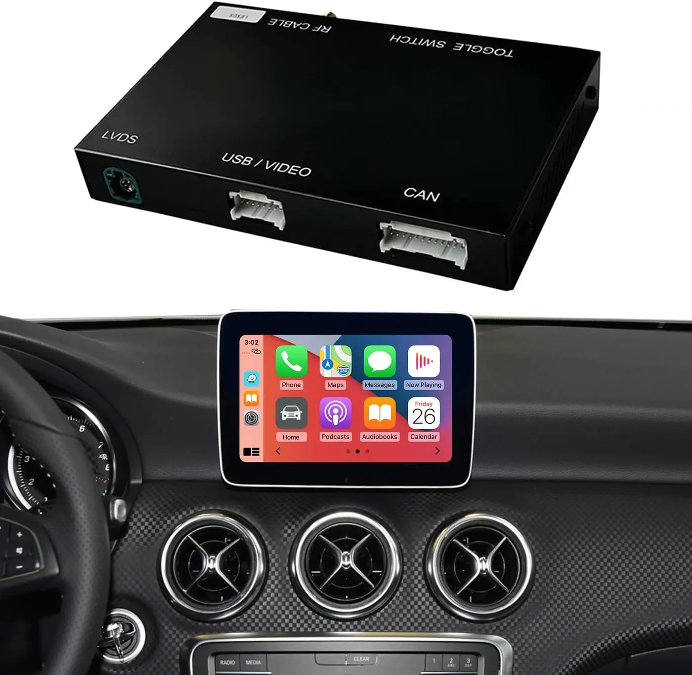 Road Top — Mercedes con NTG 5.0 / 5.1 / 5.2, especialmente W205 2015–2018
