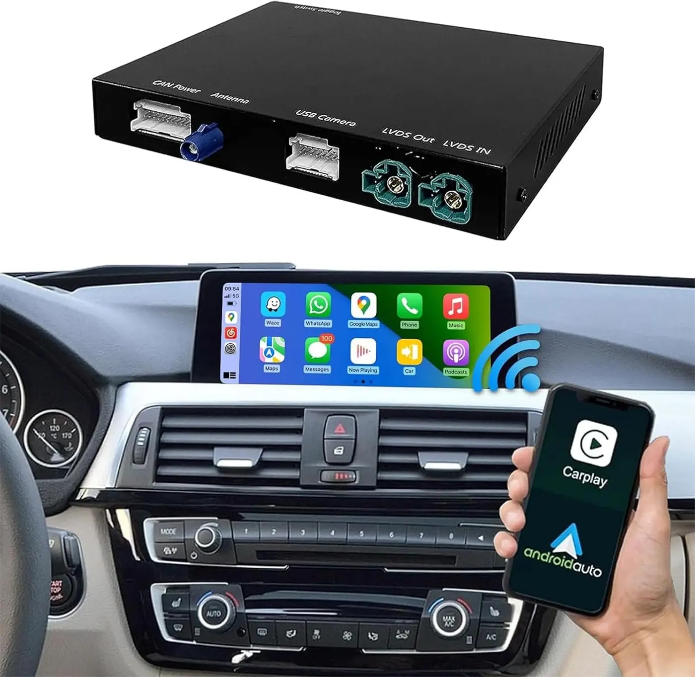 Road Top — BMW Serie 1/3/4 y otros BMW NBT 2012–2016