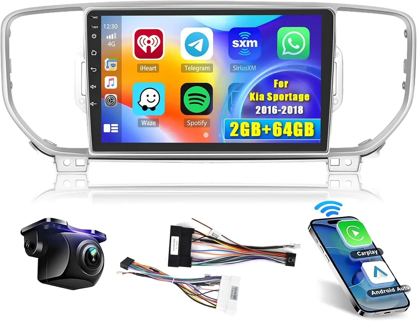 Hikity — modelo mostrado — Kia Sportage / KX5, 2016–2018