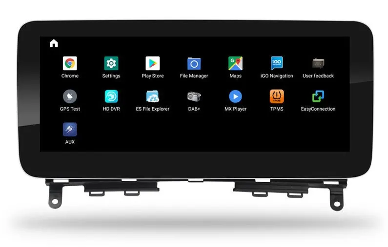 Pantalla Android 10,25″ para Mercedes Clase C W204 (2007–2010) · vista 2