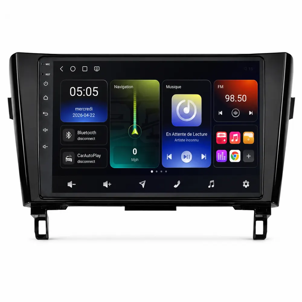Radio Android 10,1″ para Nissan Qashqai J11 (2014–2021) · vista 6