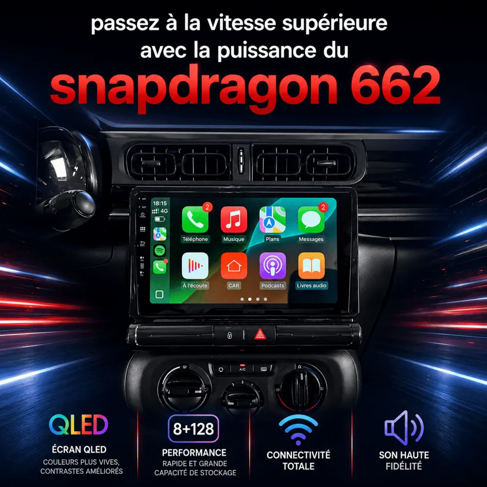 Radio Android 9″ para Citroën C3 Aircross