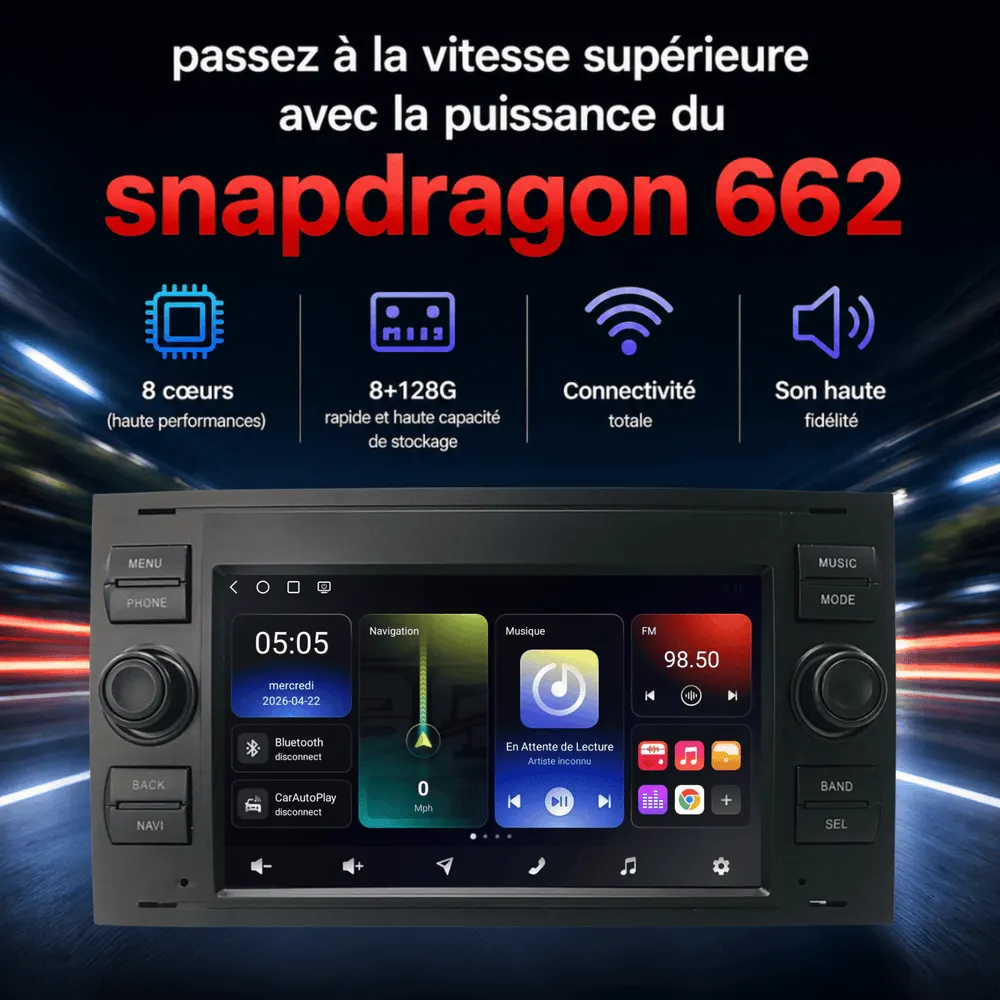 Radio Android 7″ para Ford C-Max