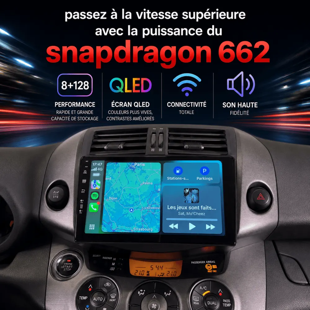 Radio Android 9″ para Toyota RAV4