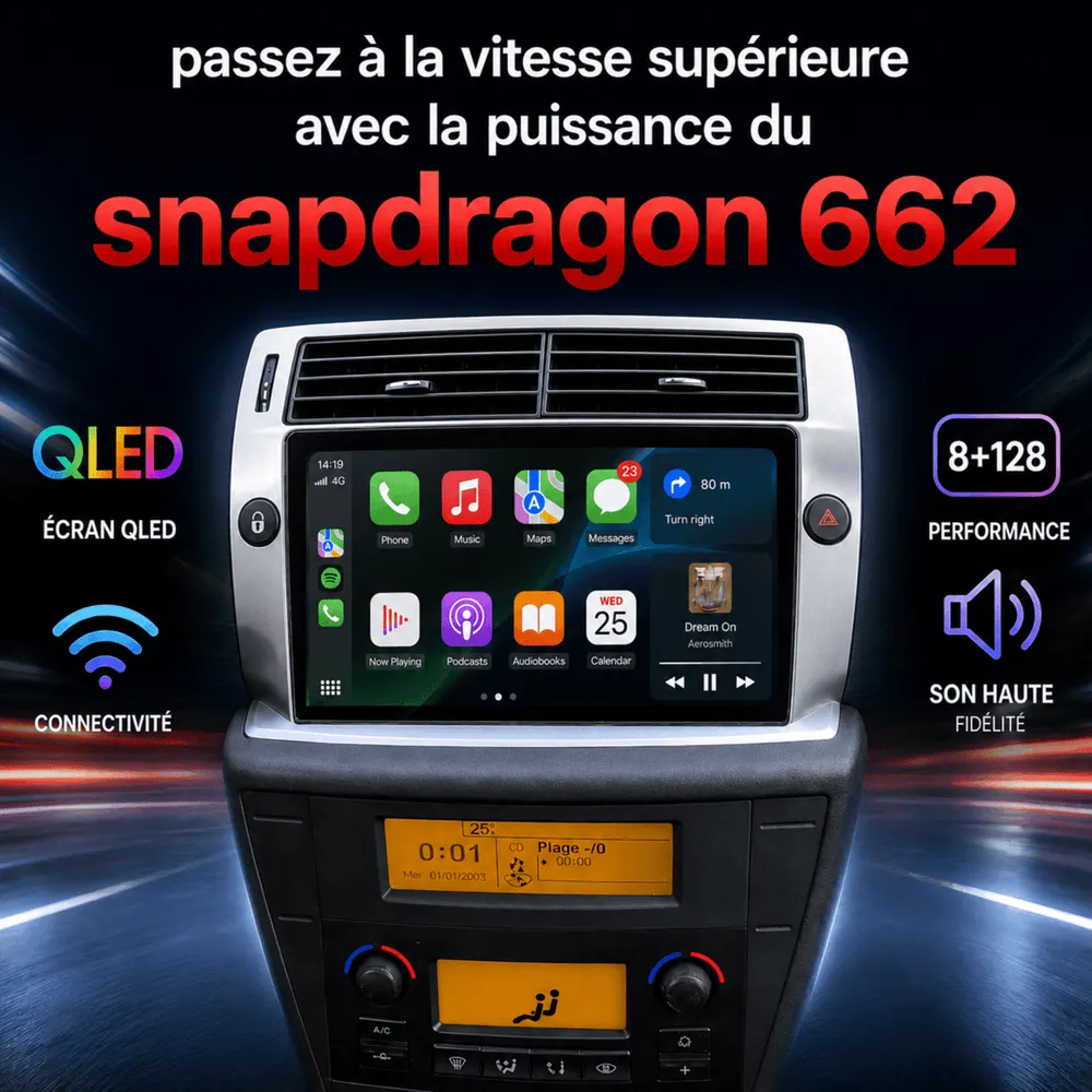 Radio Android 9″ para Citroën C4