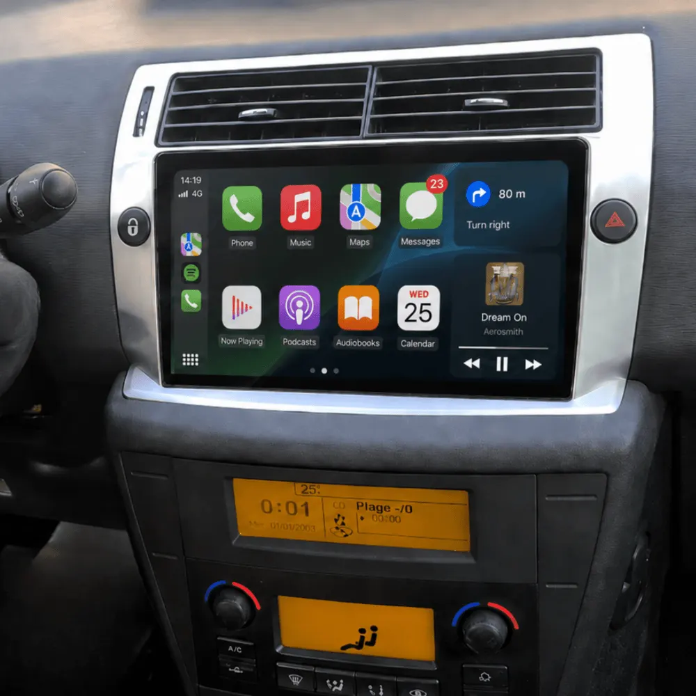 Radio Android 9″ para Citroën C4 (2004–2010) · vista 6