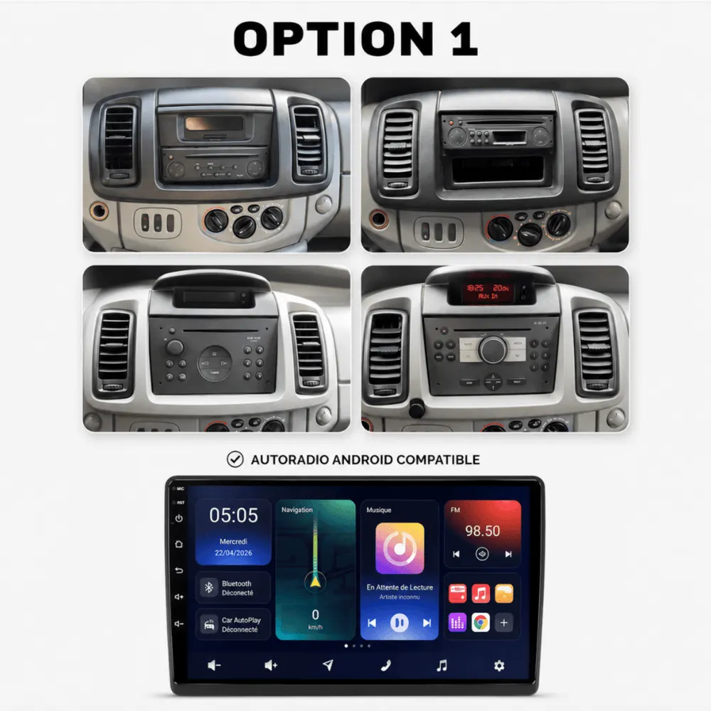 Radio Android 10,1″ para Renault Trafic 2 (2002–2014) · vista 8