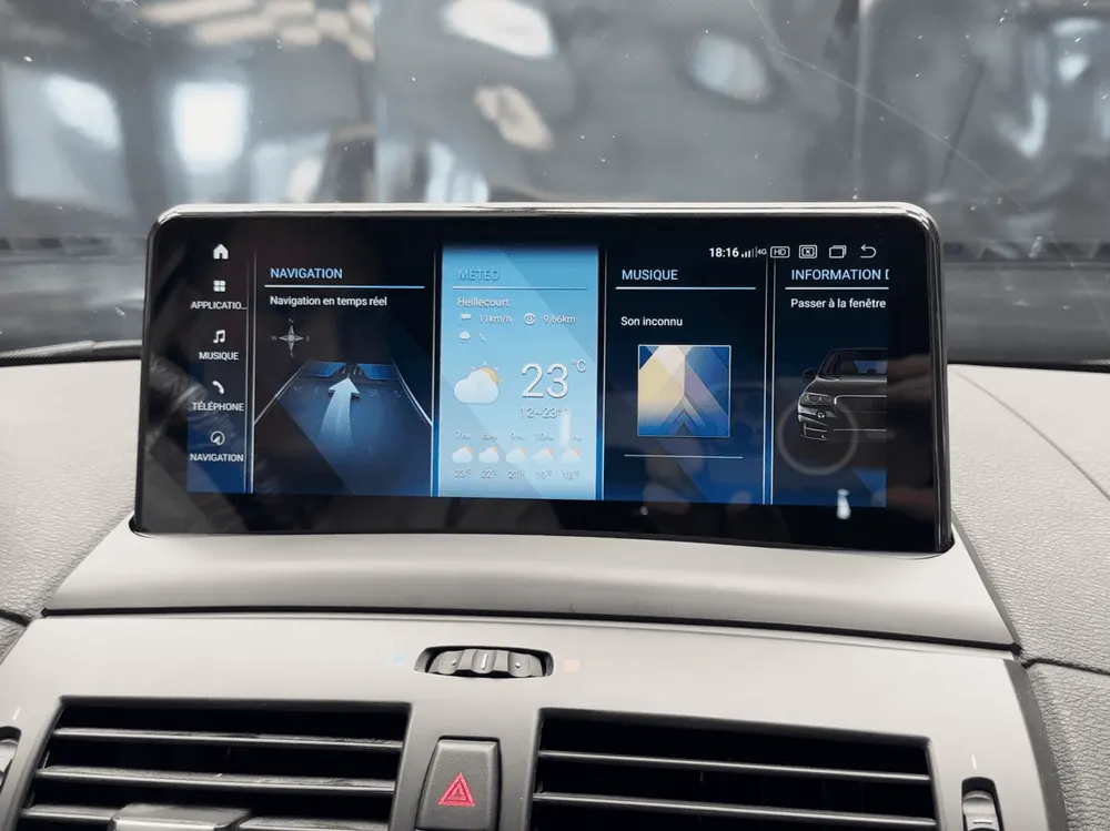 Pantalla Android 10,25″ para BMW X3 E83 (2004–2010) · vista 4