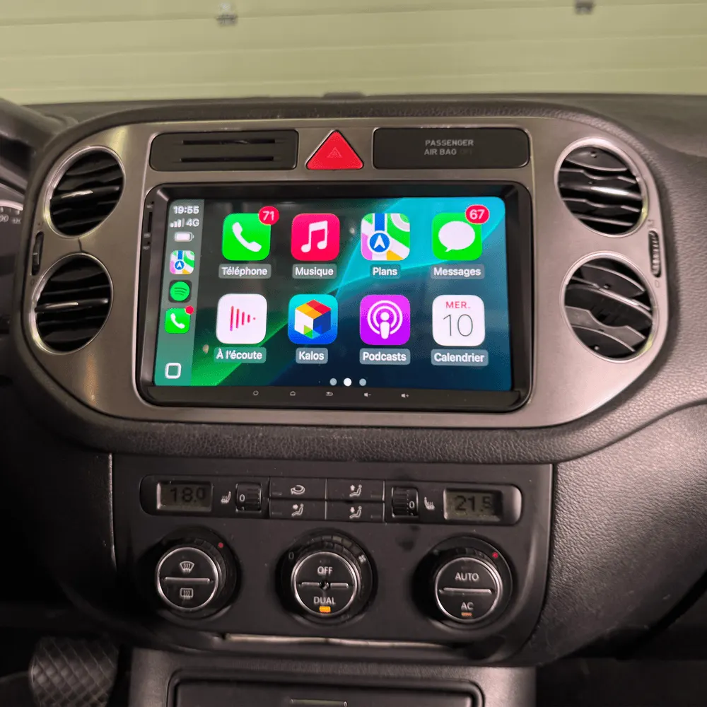 Radio Android 9″ para Volkswagen Golf Plus (2007–2016) · vista 6