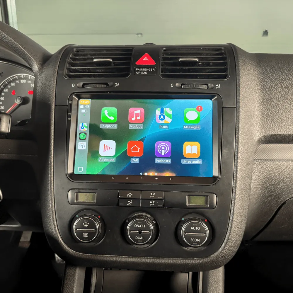 Radio Android 9″ para Volkswagen Golf 5 (2003–2008) · vista 6