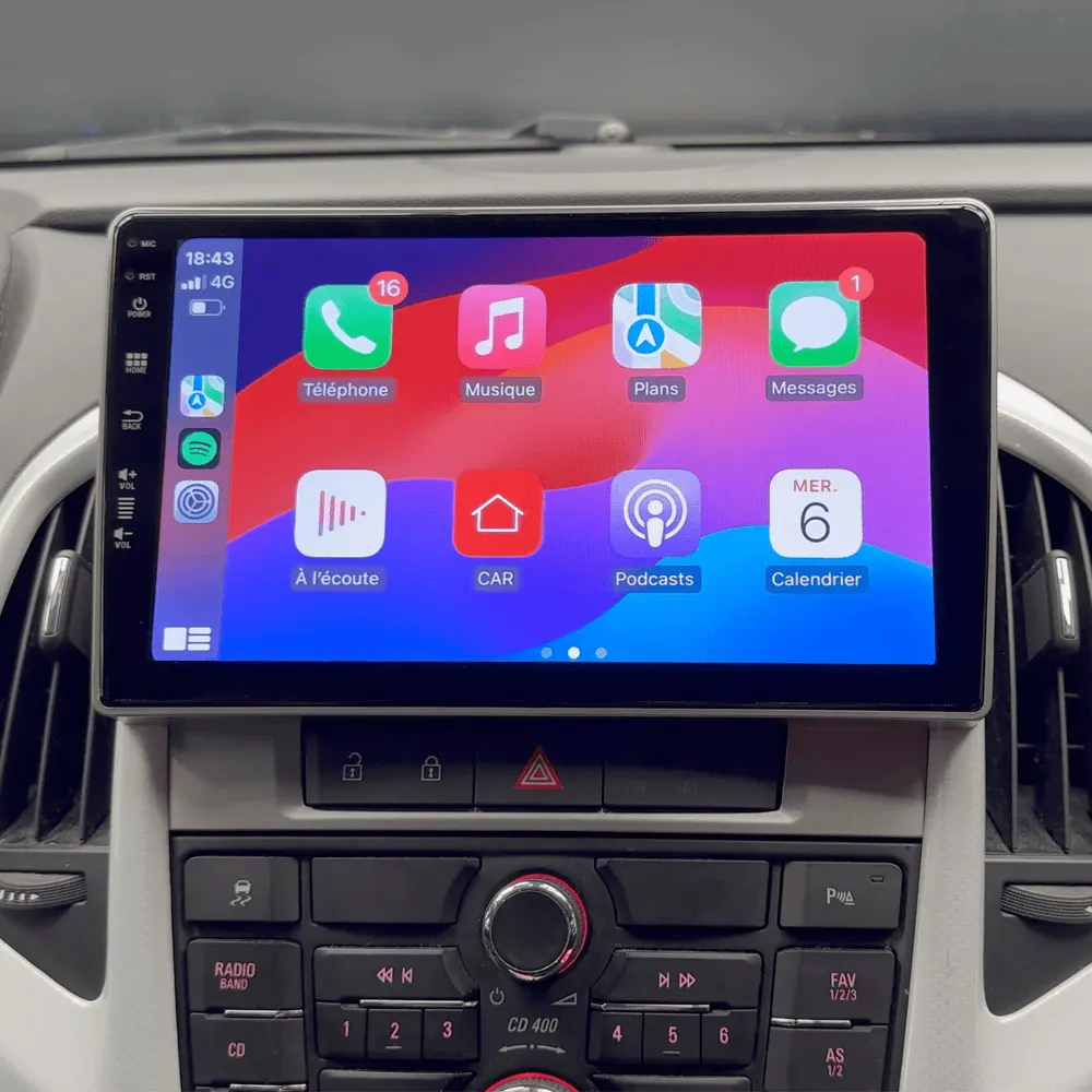 Radio Android 9″ para Opel Astra J (2009–2015) · vista 5