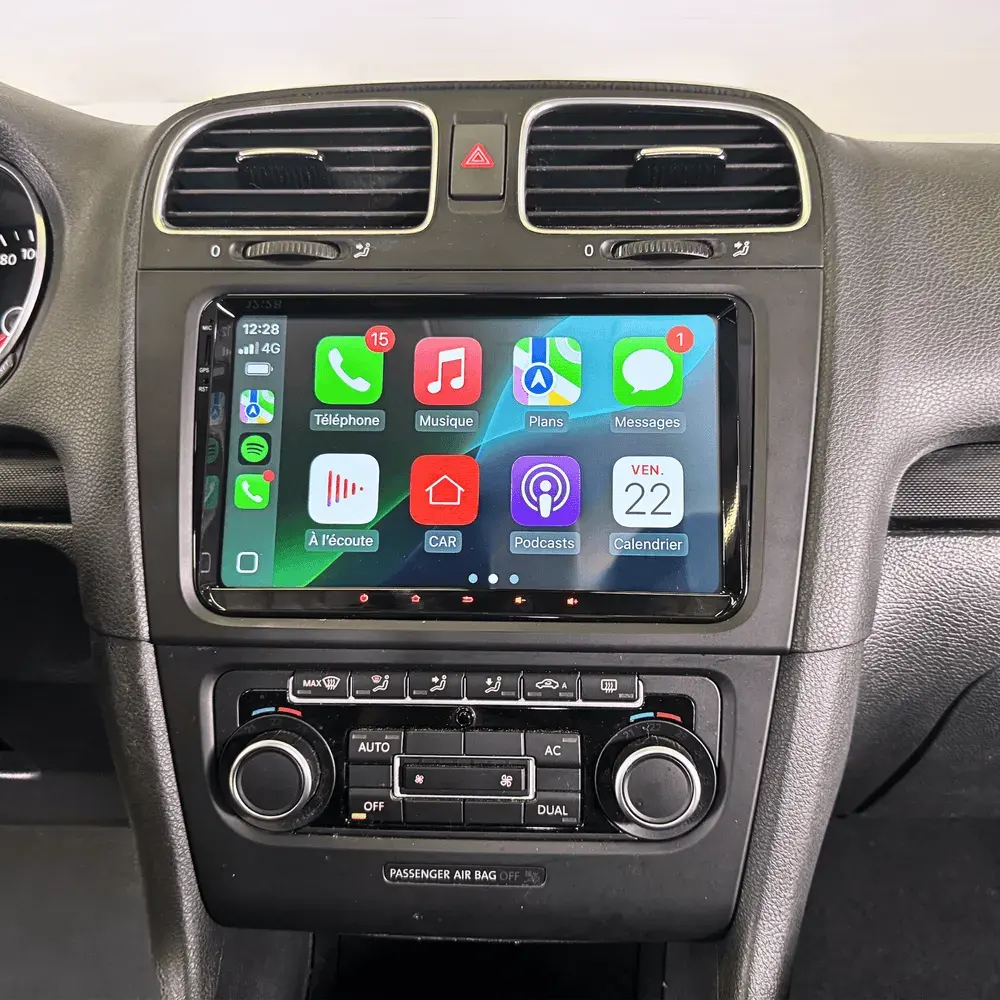 Radio Android 9″ para Volkswagen Golf 6 (2008–2016) · vista 7