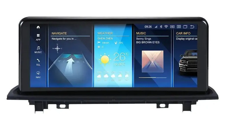Pantalla Android 10,25″ para BMW X2 · EVO (Desde 2018) · vista 5