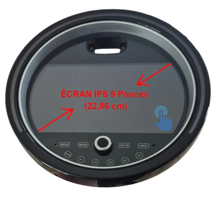 Radio Android 9″ para Mini Cooper F55, F56, F57 (2014–2021) · vista 7