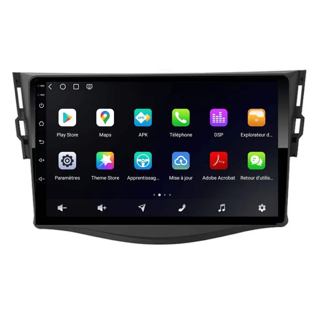 Radio Android 9″ para Toyota RAV4 (2006–2012) · vista 3