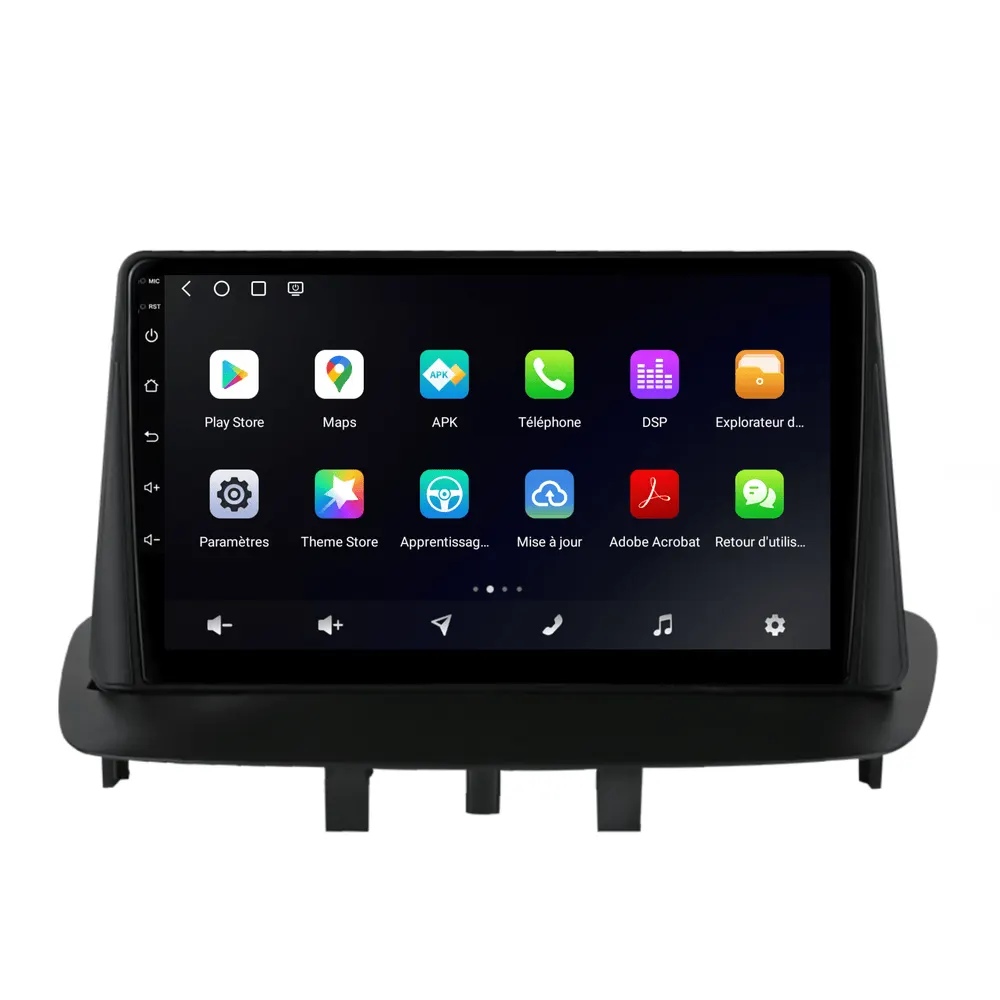 Radio Android 9″ para Renault Mégane 3 (2008–2016) · vista 7