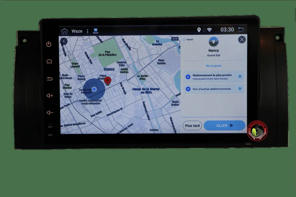 Radio Android 9″ para BMW Serie 5 M5 (1995–2004) · vista 3