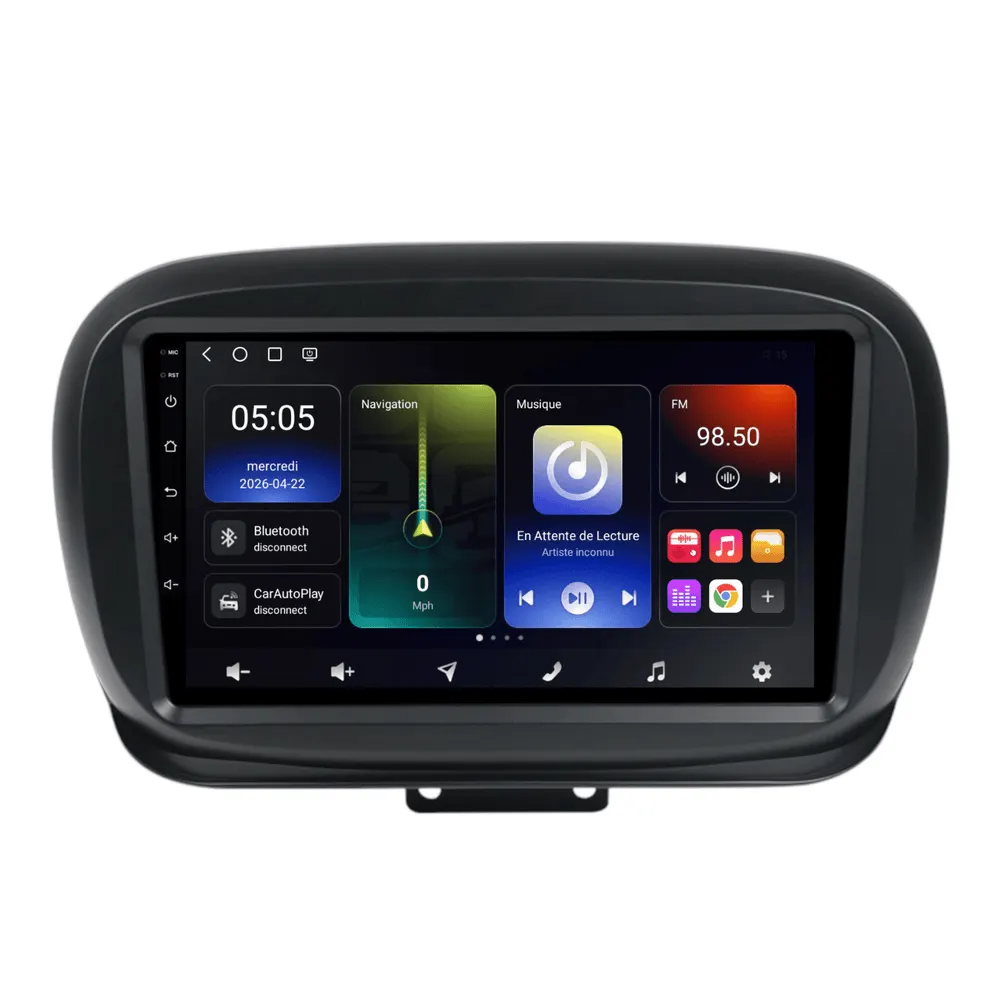 Radio Android 9″ para Fiat 500X (Desde 2014) · vista 6