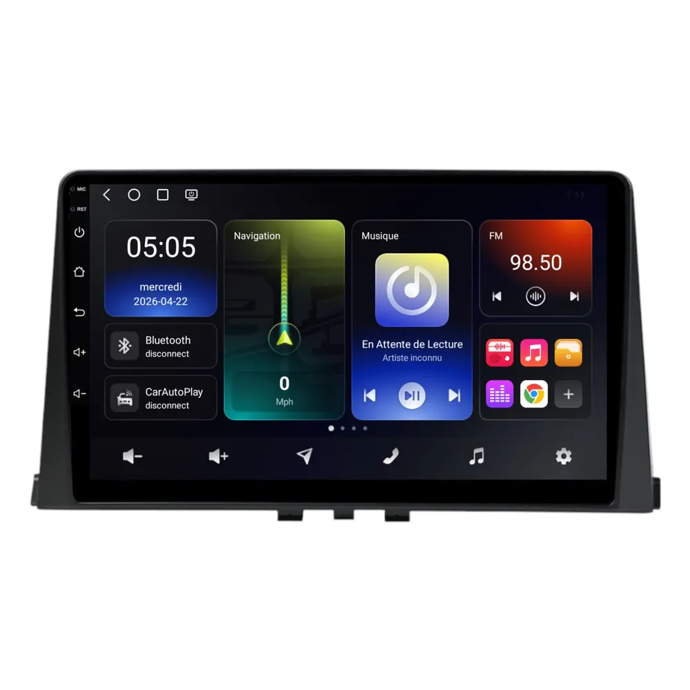 Radio Android 10,1″ para Peugeot Rifter (Desde 2018) · vista 6