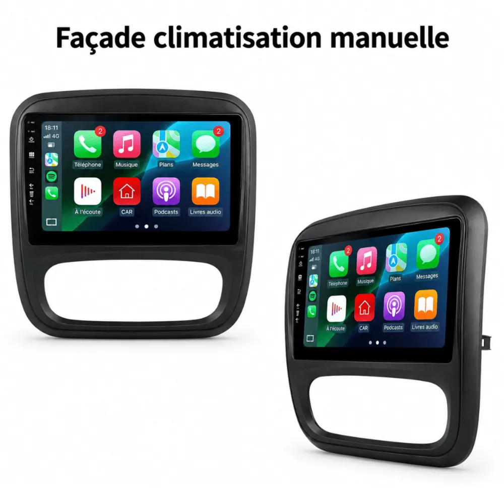 Radio Android 9″ para Renault Trafic 3 (2014–2021) · vista 3