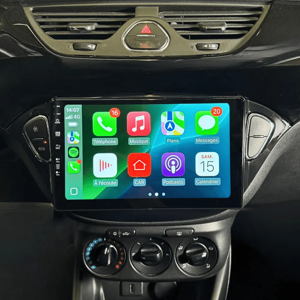 Radio Android 9″ para Opel Corsa E (2015–2019) · vista 5