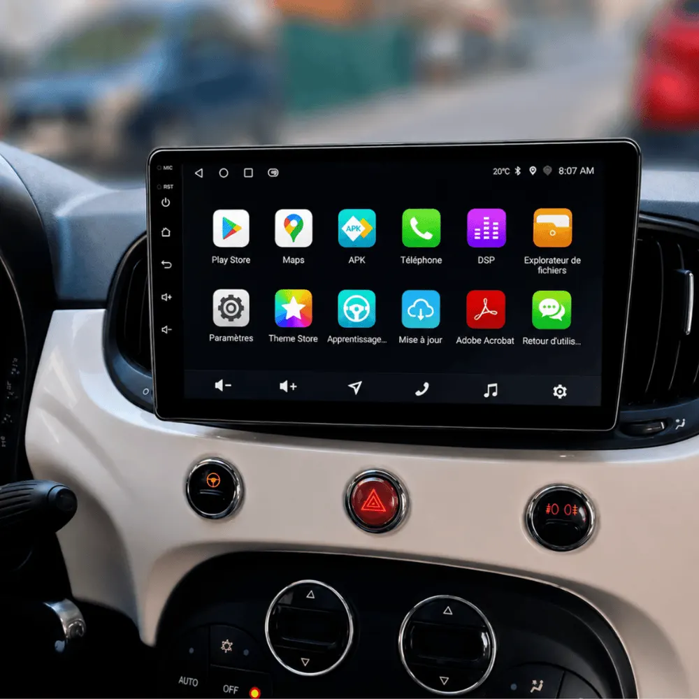 Radio Android 9″ para Fiat 500/Abarth (Desde 2016) · vista 7