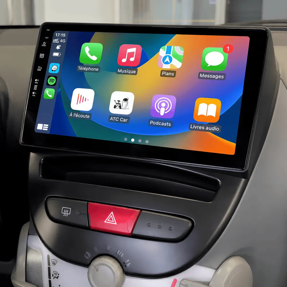 Radio Android 10,1″ para Citroën C1 (2005–2014) · vista 5
