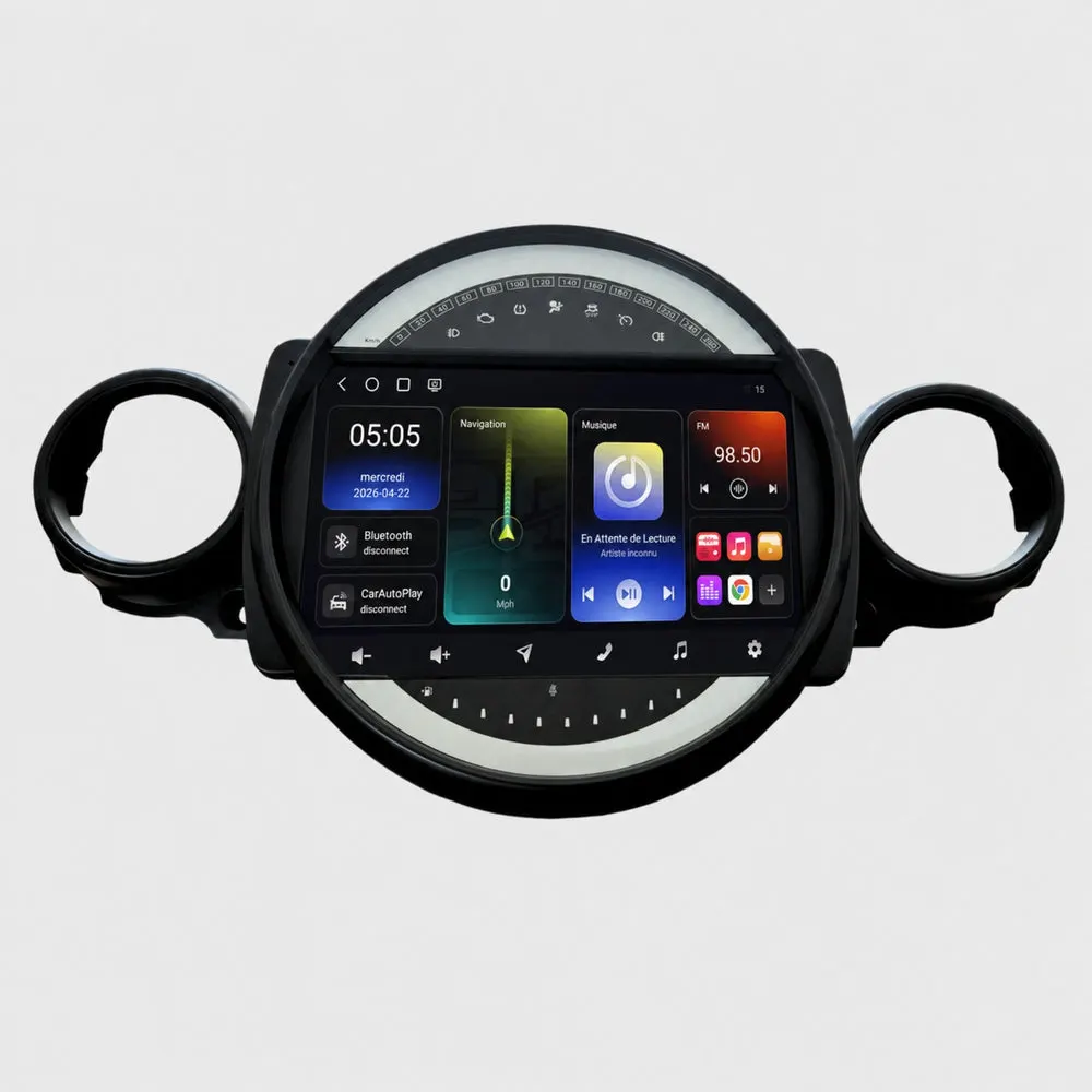 Radio Android 9″ para Mini Clubman (2007–2014) · vista 2