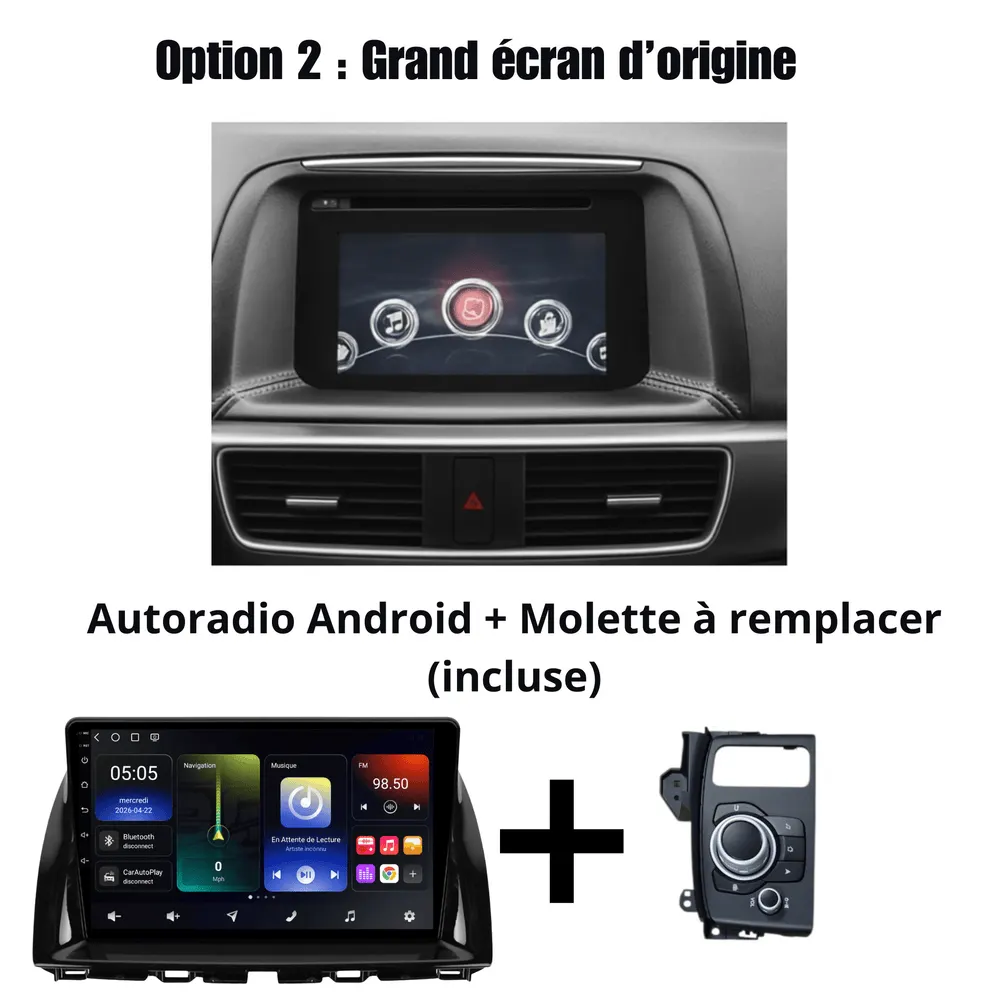 Radio Android 10,1″ para Mazda CX5 (2012–2017) · vista 8