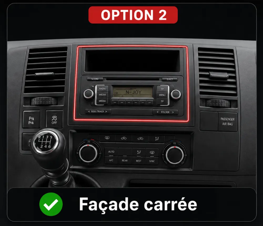 Radio Android 9″ para Volkswagen Multivan/Transporter/Caravella T5 (2003–2015) · vista 10