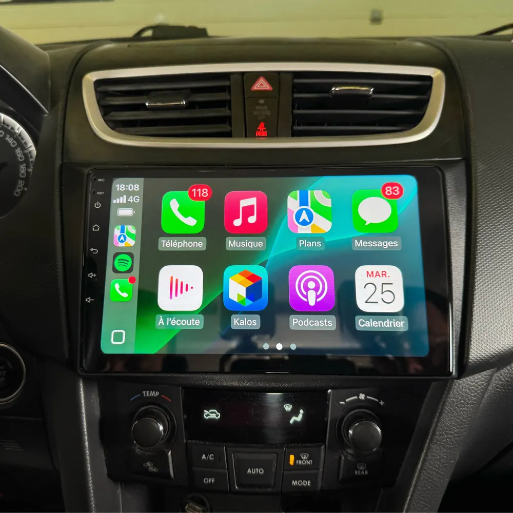 Radio Android 9″ para Suzuki Swift (2010–2017) · vista 6