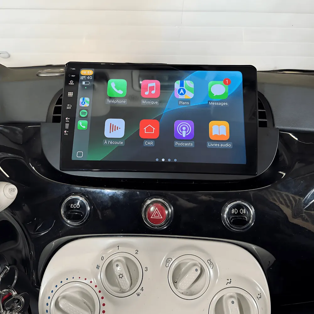 Radio Android 9″ para Fiat 500/500C/Abarth (2007–2015) · vista 5