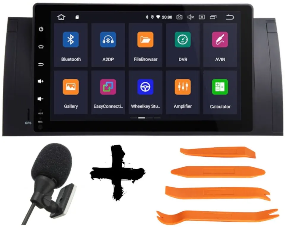 Radio Android 9″ para BMW Serie 5 M5 (1995–2004) · vista 8