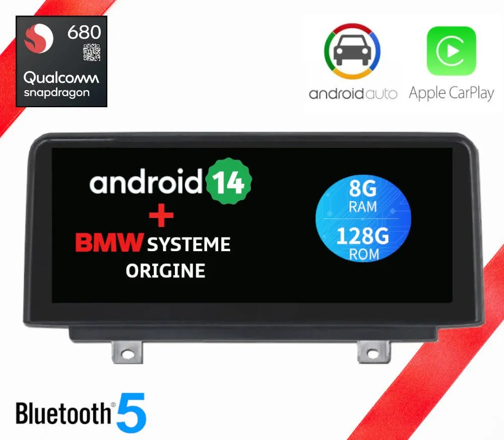Pantalla Android 10,25″ para BMW Serie 1 F20-F21 · NBT