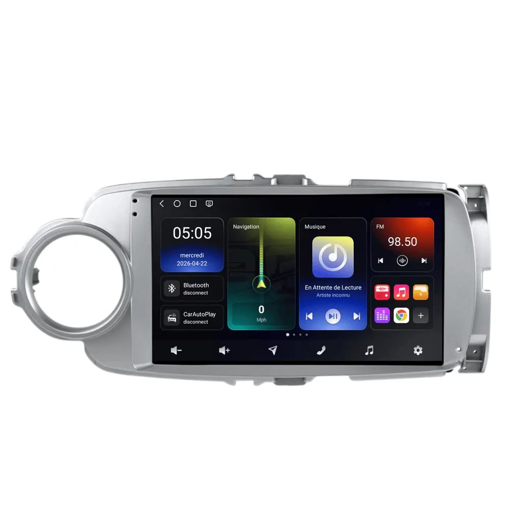 Radio Android 9″ para Toyota Yaris (2011–2020) · vista 6