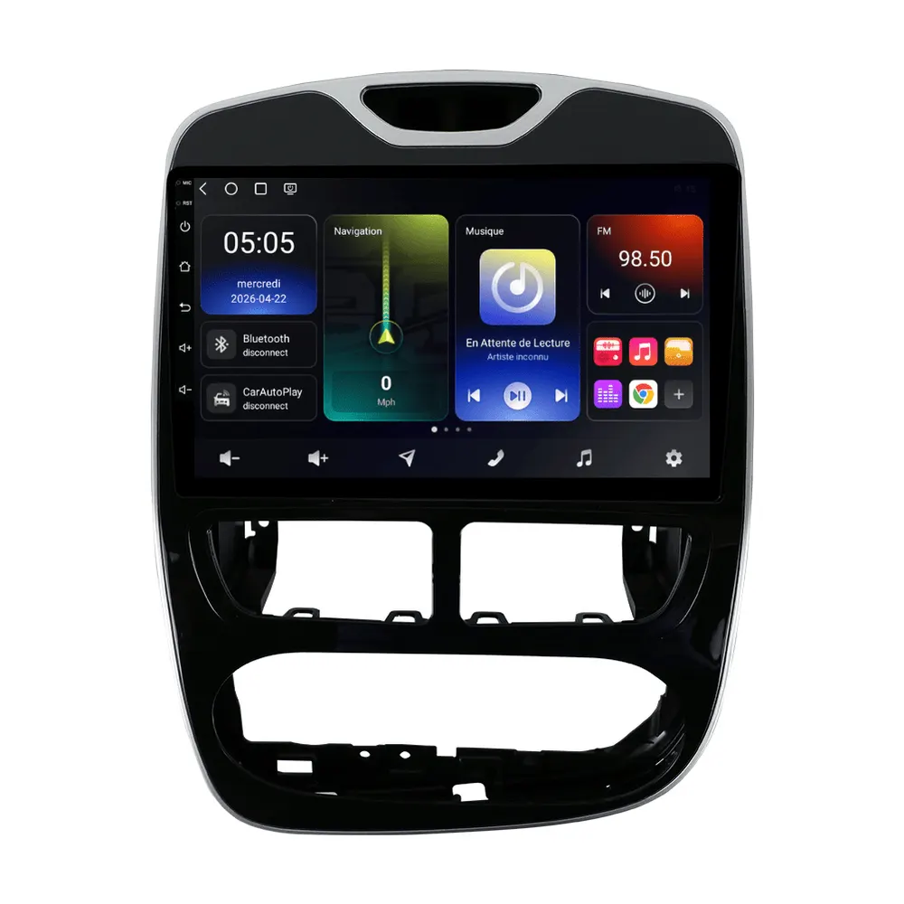 Radio Android 10,1″ para Renault Clio 4 Fase 1 (2012–2015) · vista 7