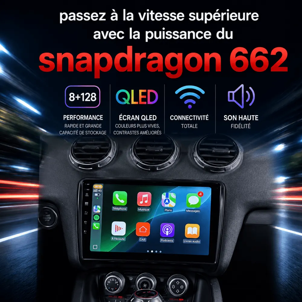 Radio Android 9″ para Audi TT MK2