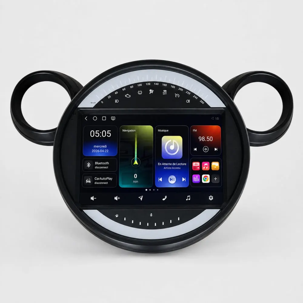 Radio Android 9″ para Mini Countryman R60 (2010–2016) · vista 6