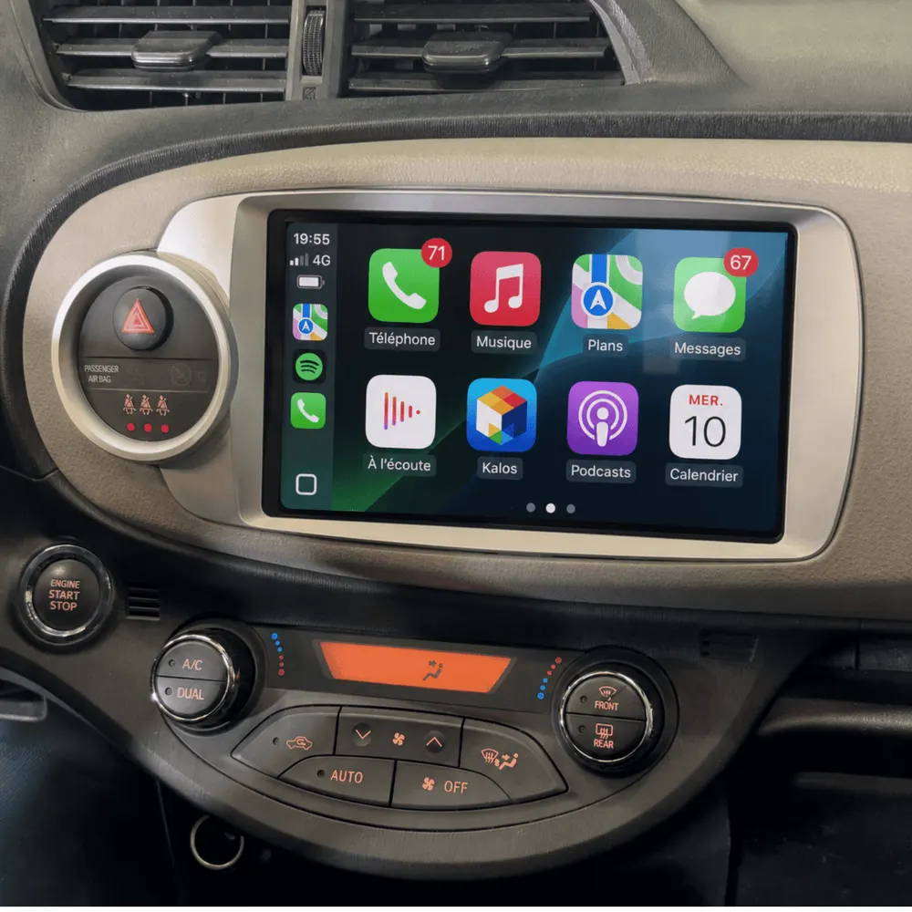 Radio Android 9″ para Toyota Yaris (2011–2020) · vista 5
