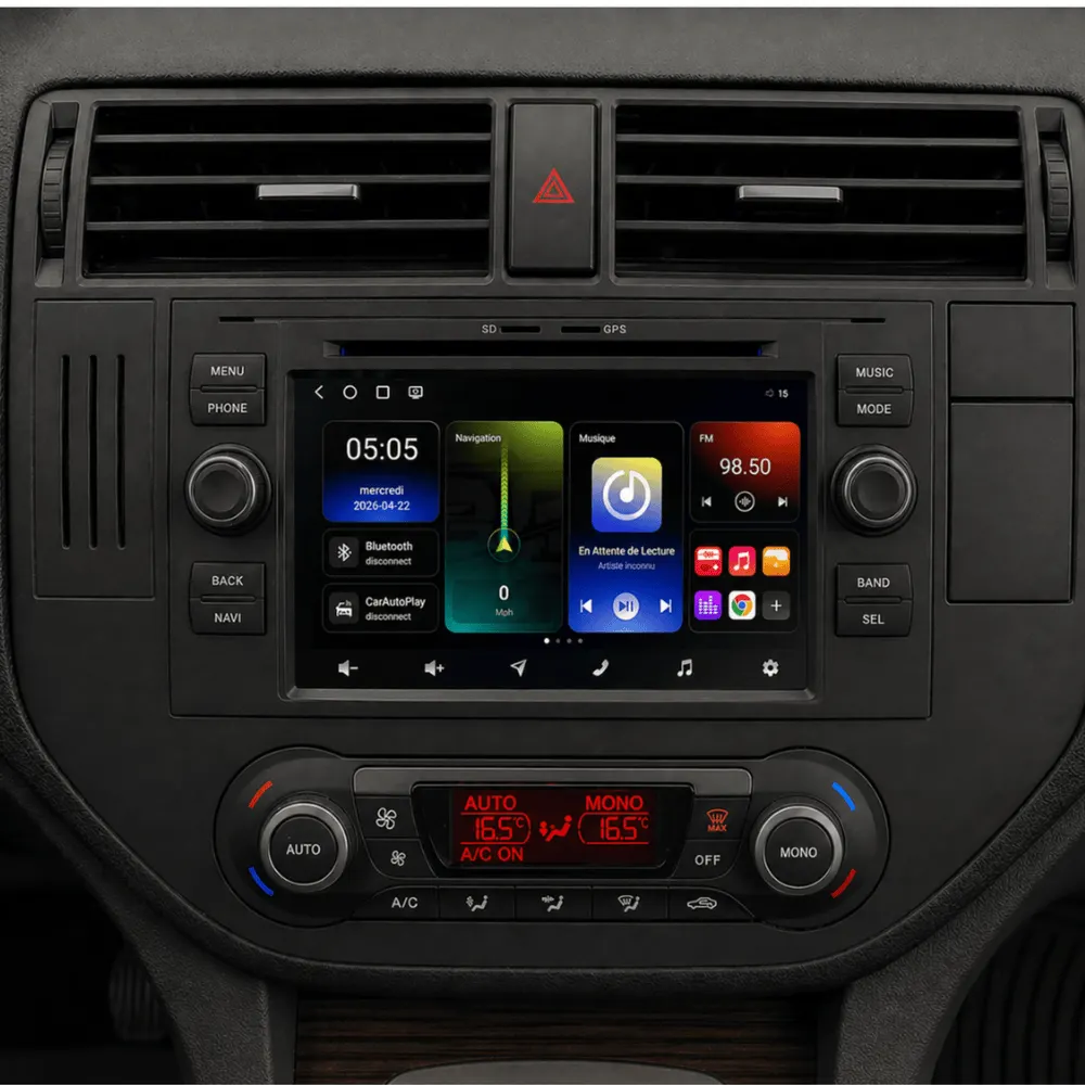 Radio Android 7″ para Ford C-Max (2003–2010) · vista 6