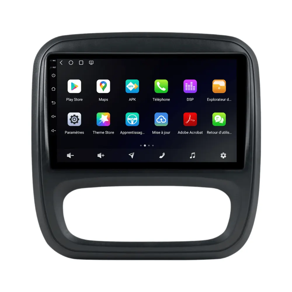 Radio Android 9″ para Renault Trafic 3 (2014–2021) · vista 10