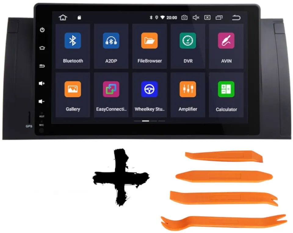 Radio Android 9″ para BMW Serie 5 M5 (1995–2004) · vista 10