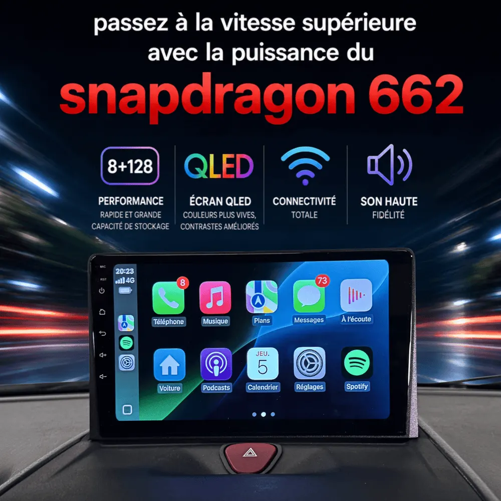 Radio Android 9″ para Citroën Jumpy II / Combi / Multispace