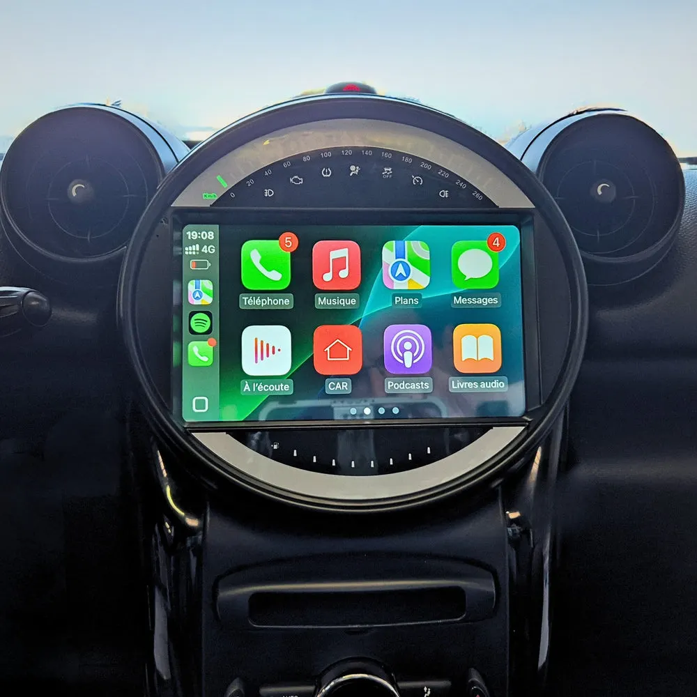 Radio Android 9″ para Mini Countryman R60 (2010–2016) · vista 5
