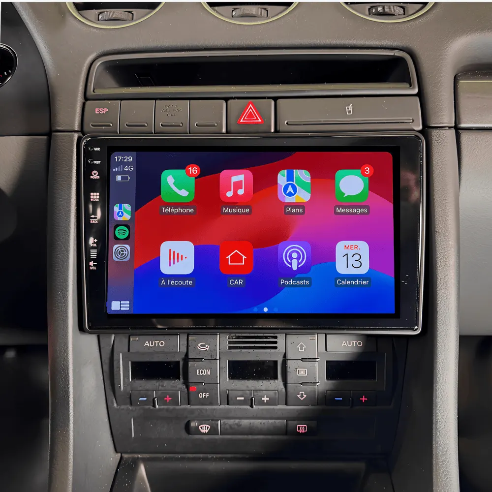 Radio Android 9″ para Seat Exeo (Desde 2009) · vista 5