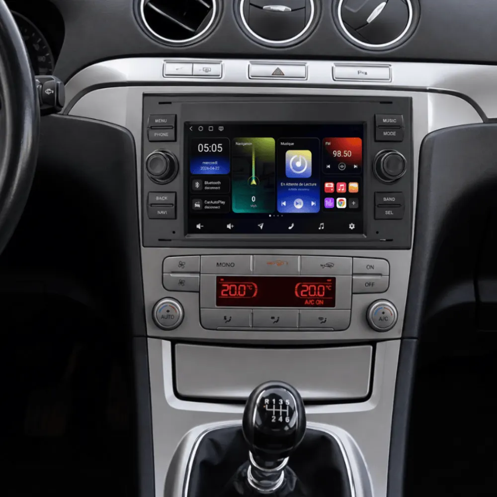 Radio Android 7″ para Ford S-Max (2006–2007) · vista 6