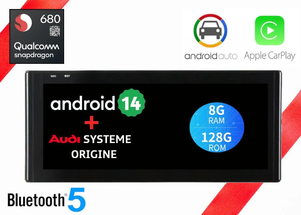 Pantalla Android 10,25″ para Audi A1