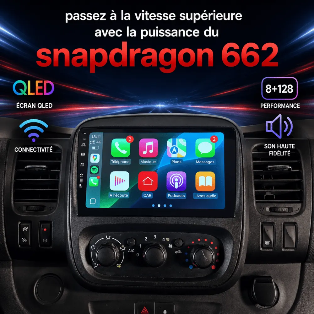 Radio Android 9″ para Fiat Talento II