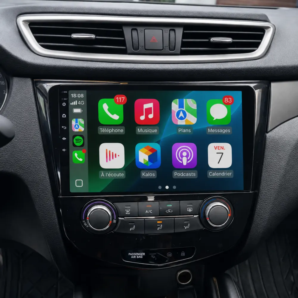 Radio Android 10,1″ para Nissan Qashqai J11 (2014–2021) · vista 5