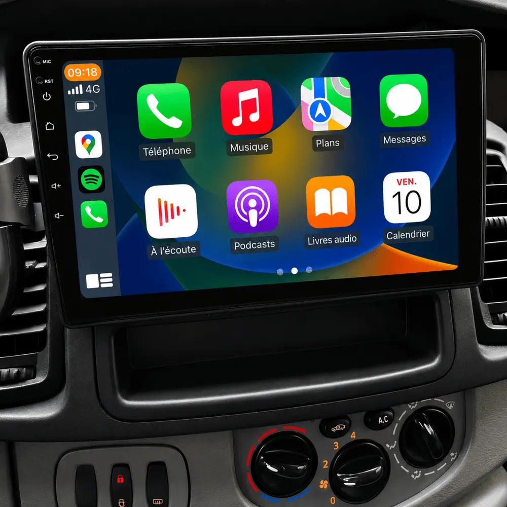 Radio Android 10,1″ para Renault Trafic 2 (2002–2014) · vista 6